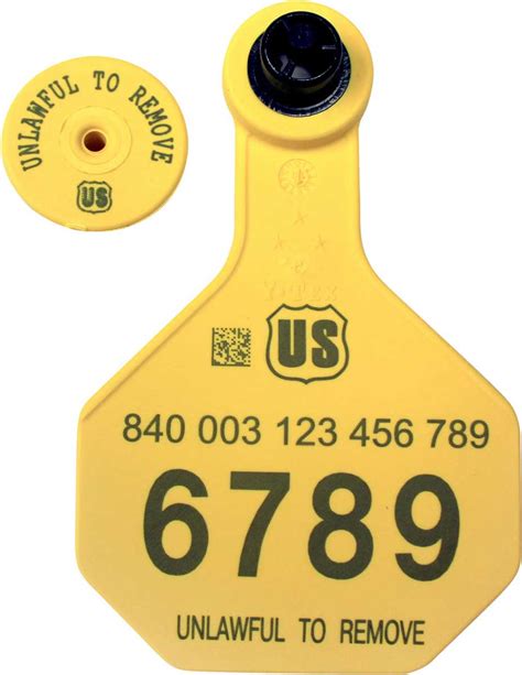 usda cattle tags